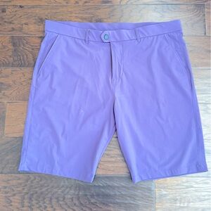 Greyson purple shorts
